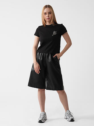 KARO KAUER | Shorts aspect cuir