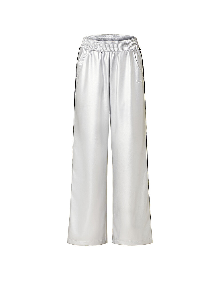 Karo Kauer Pantalon argent S