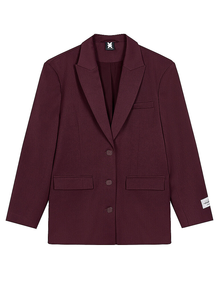 Karo Kauer Blazer rouge foncé L