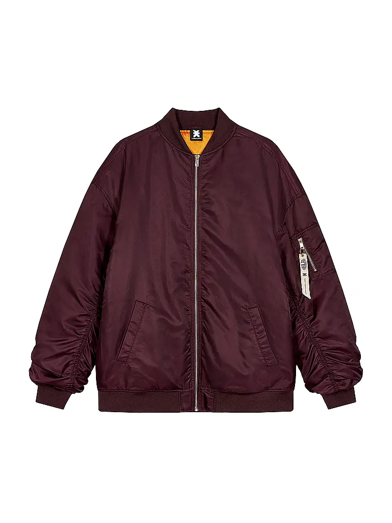 KARO KAUER | Blouson | Rouge foncé