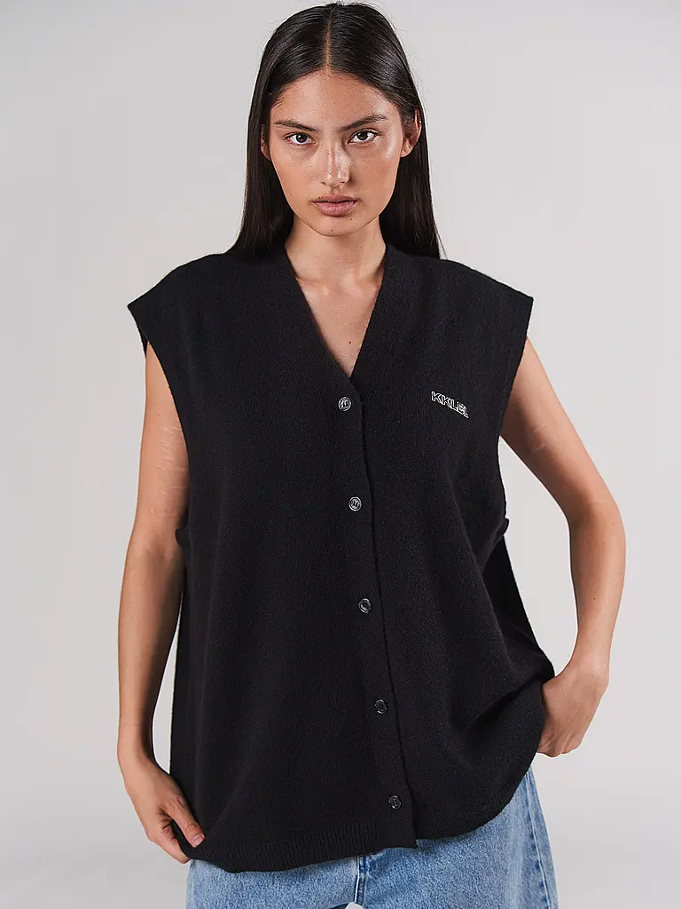 KARO KAUER | Gilet  | Noir