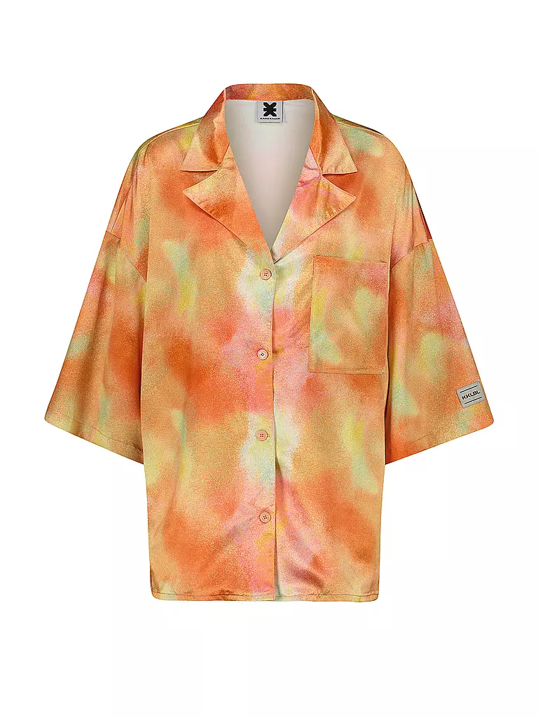 KARO KAUER | Hemdbluse AQUARELLE | Orange