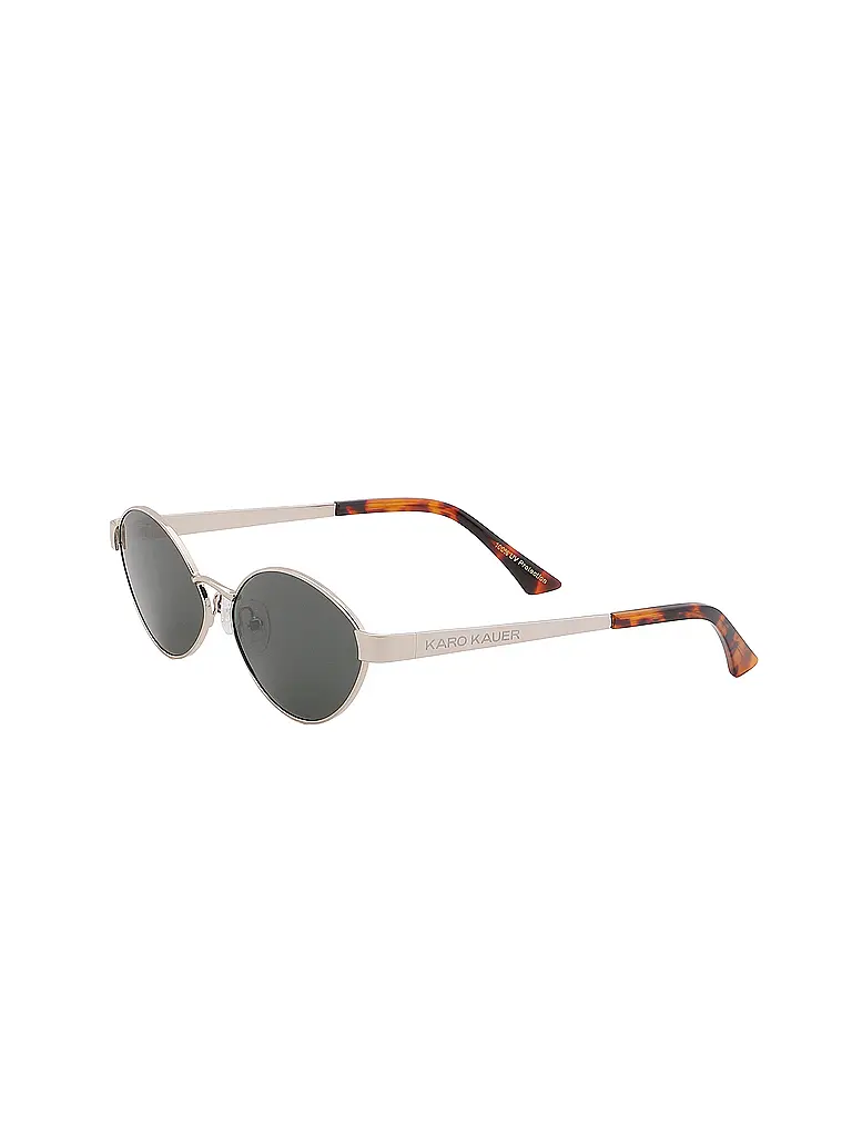 KARO KAUER | Lunettes de soleil RETRO BLACK | Argent