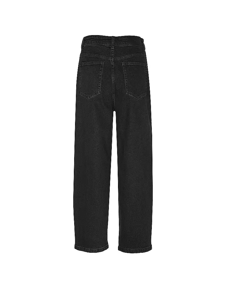 KARO KAUER | Nom du produit: Jeans Balloon Fit PETITE DIAMOND | Noir