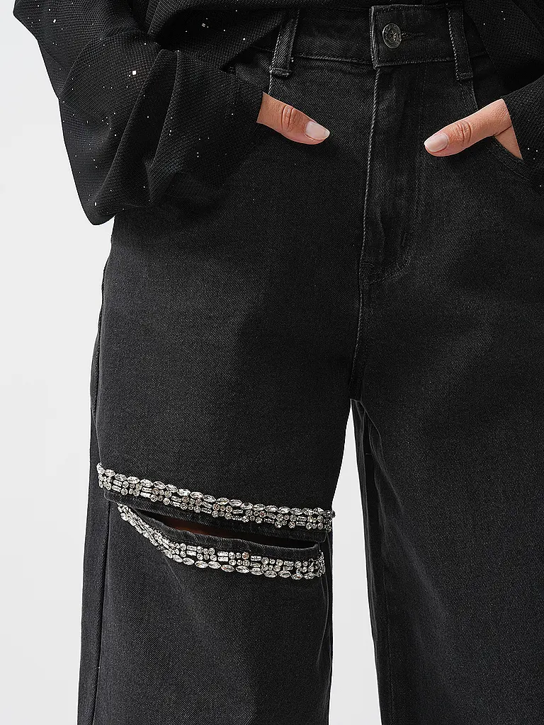 KARO KAUER | Nom du produit: Jeans Balloon Fit PETITE DIAMOND | 