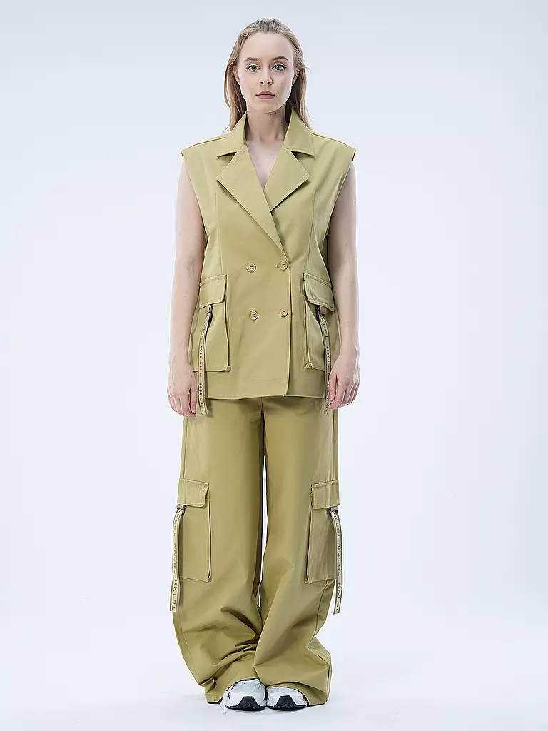 KARO KAUER | Pantalon cargo | Camel