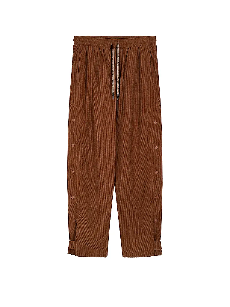 KARO KAUER | Pantalon en velours côtelé | Marron