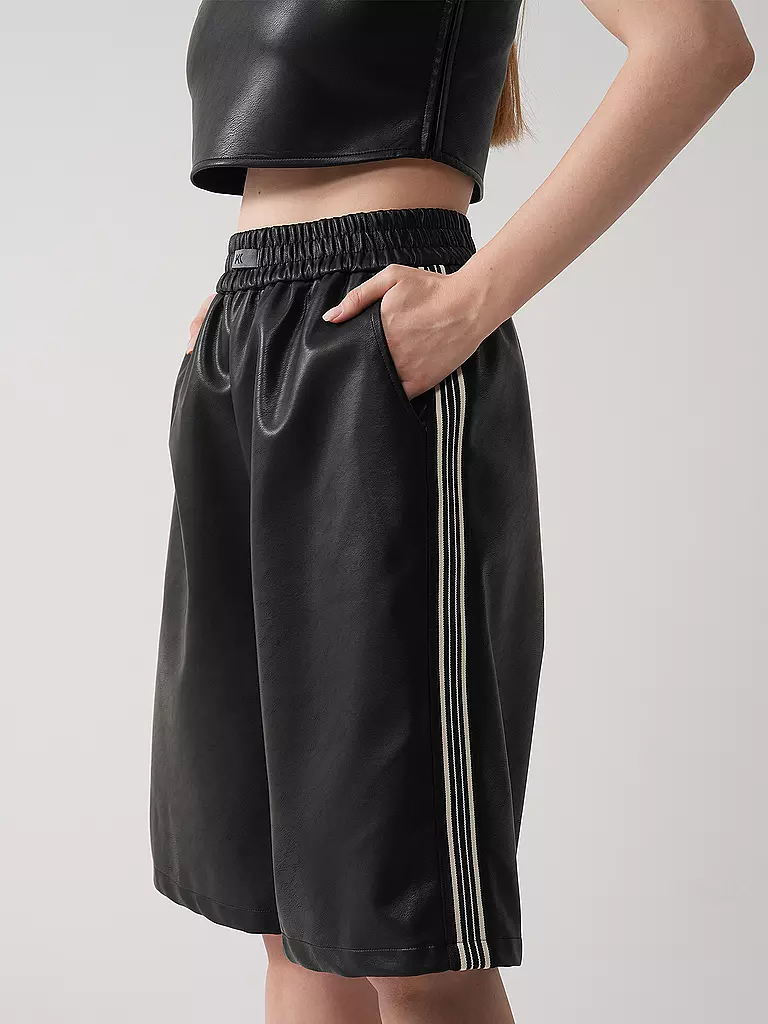 KARO KAUER | Shorts aspect cuir | 