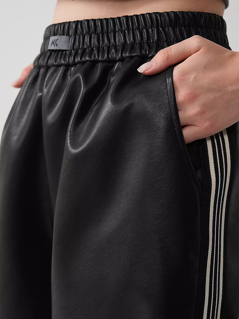 KARO KAUER | Shorts aspect cuir | 
