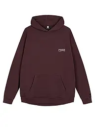 KARO KAUER | Sweat à capuche - Hoodie | Rouge foncé