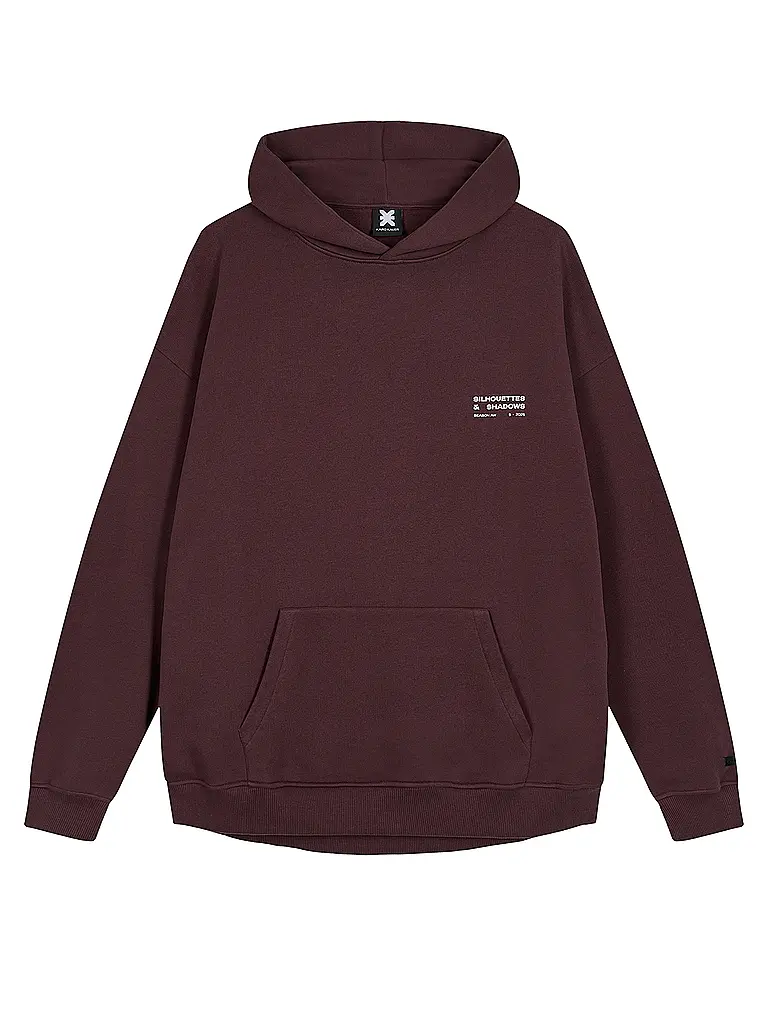 KARO KAUER | Sweat à capuche - Hoodie | Rouge foncé