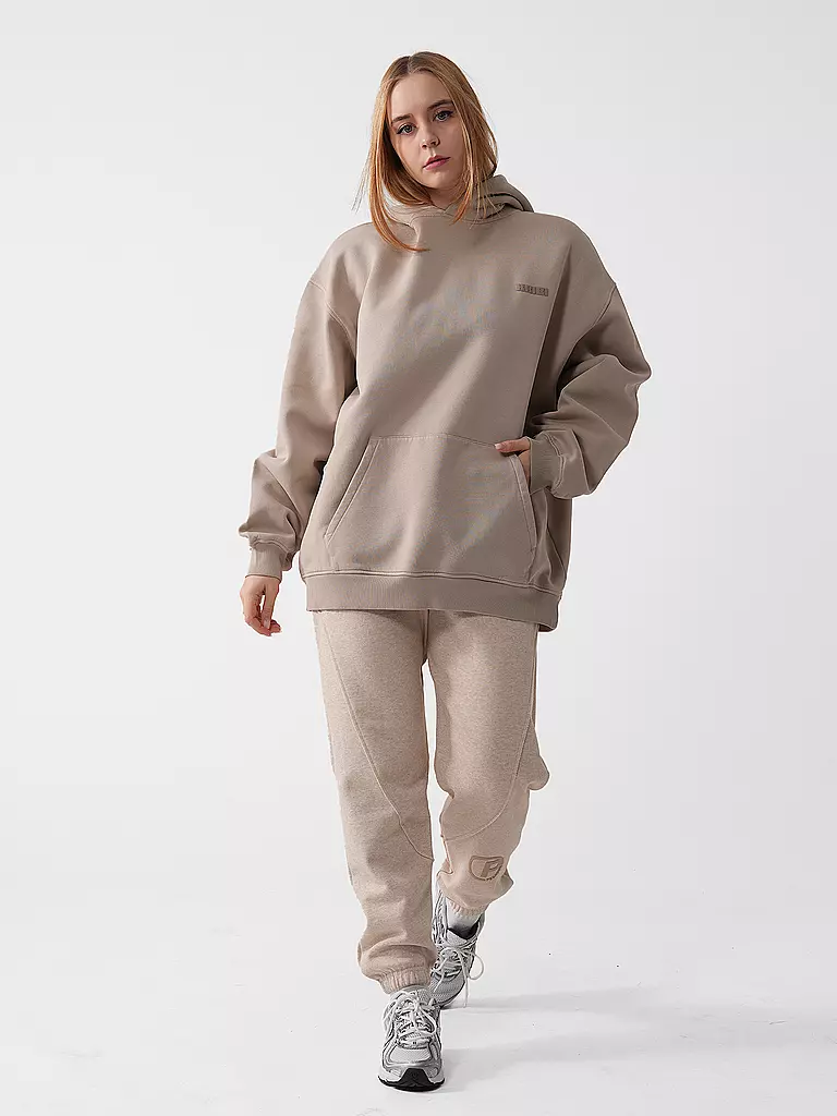 KARO KAUER | Sweat à capuche - Hoodie | hellbraun