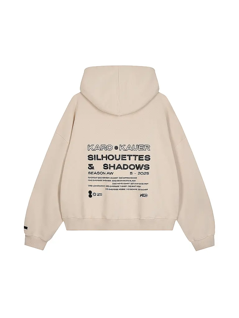 KARO KAUER | Sweatjacke | Beige