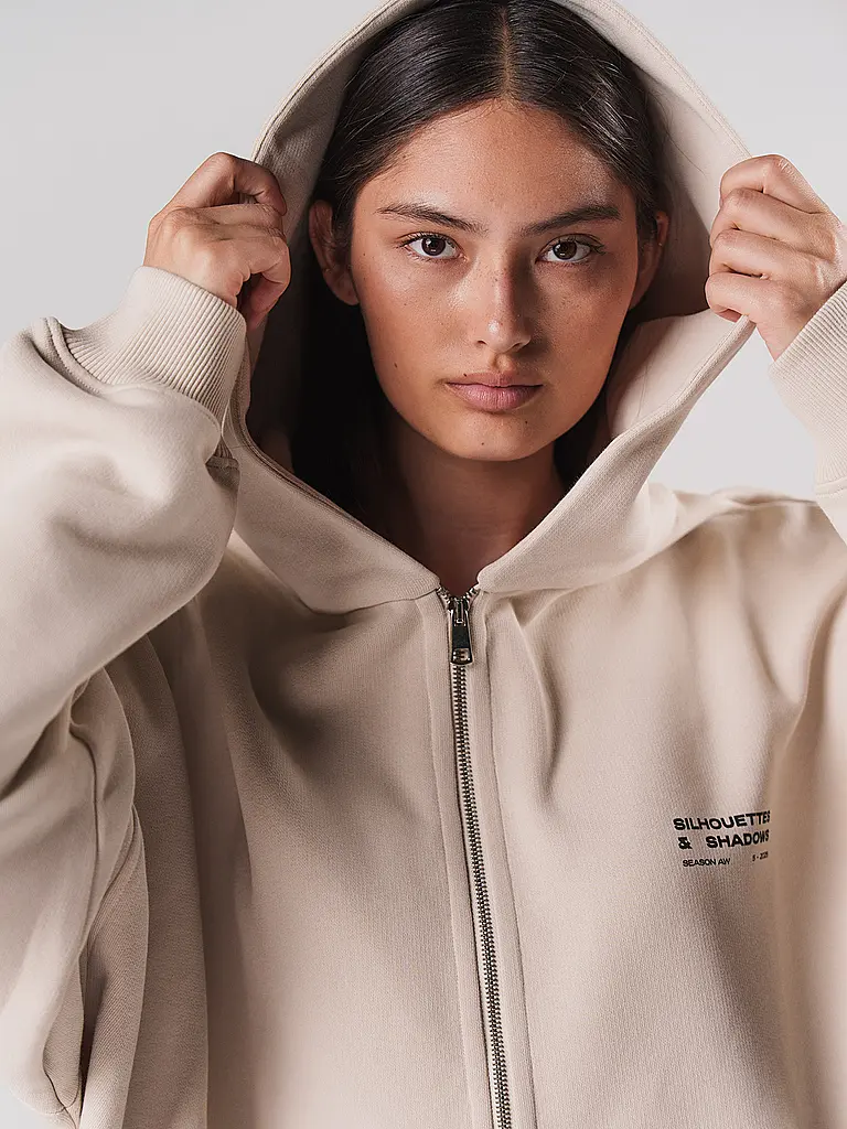 KARO KAUER | Sweatjacke | Beige