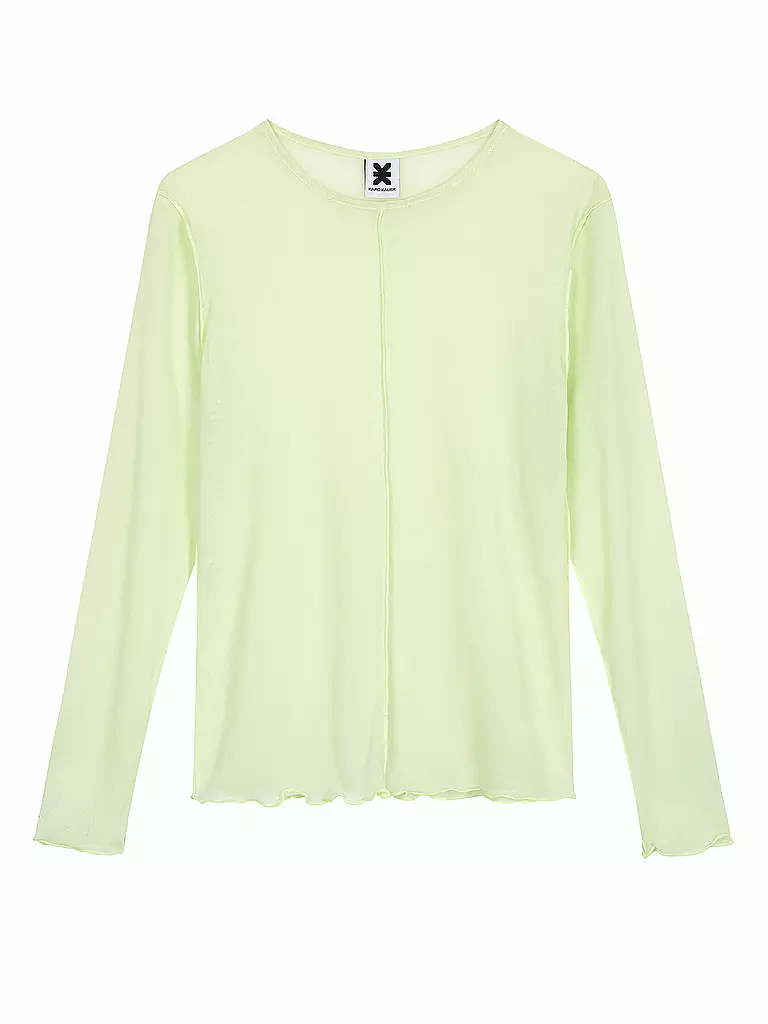 KARO KAUER | T-shirt à manches longues | Vert clair