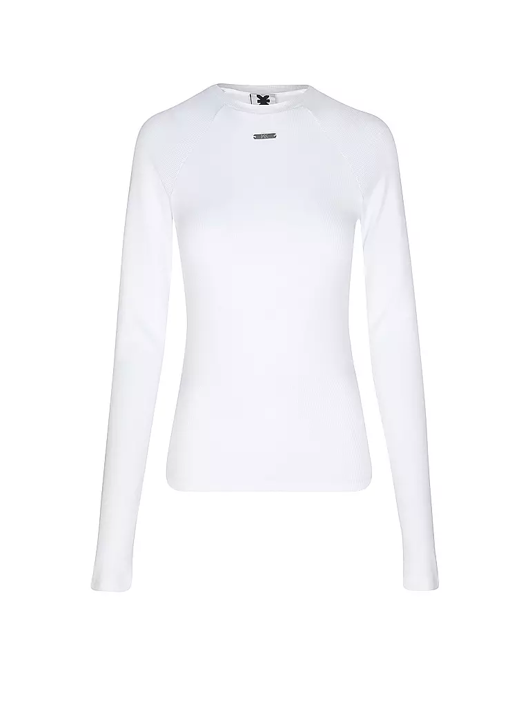 KARO KAUER | T-shirt à manches longues | Blanc