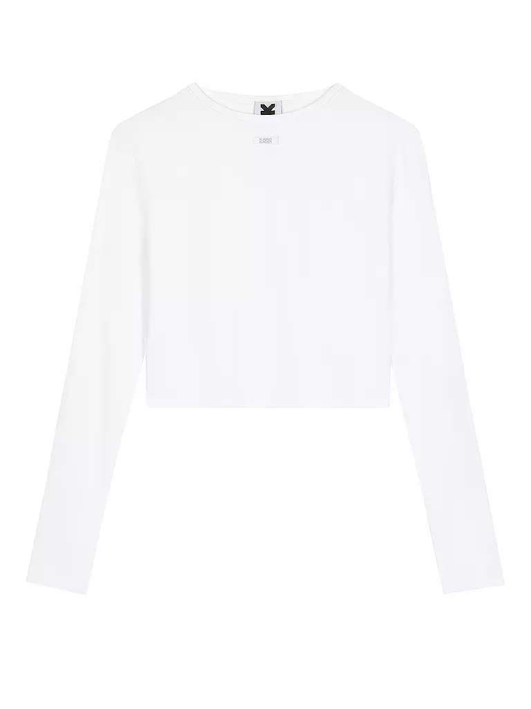 KARO KAUER | T-shirt à manches longues | Blanc