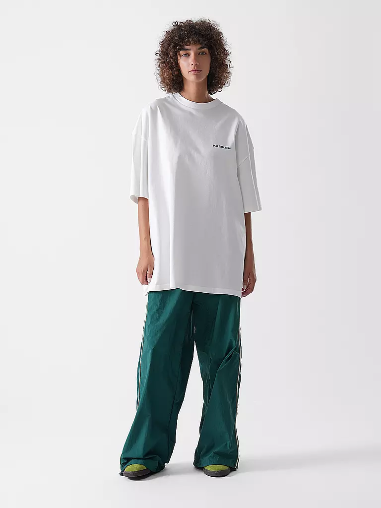 KARO KAUER | T-Shirt Coupe Oversize FORTUNE COOKIE | Crème