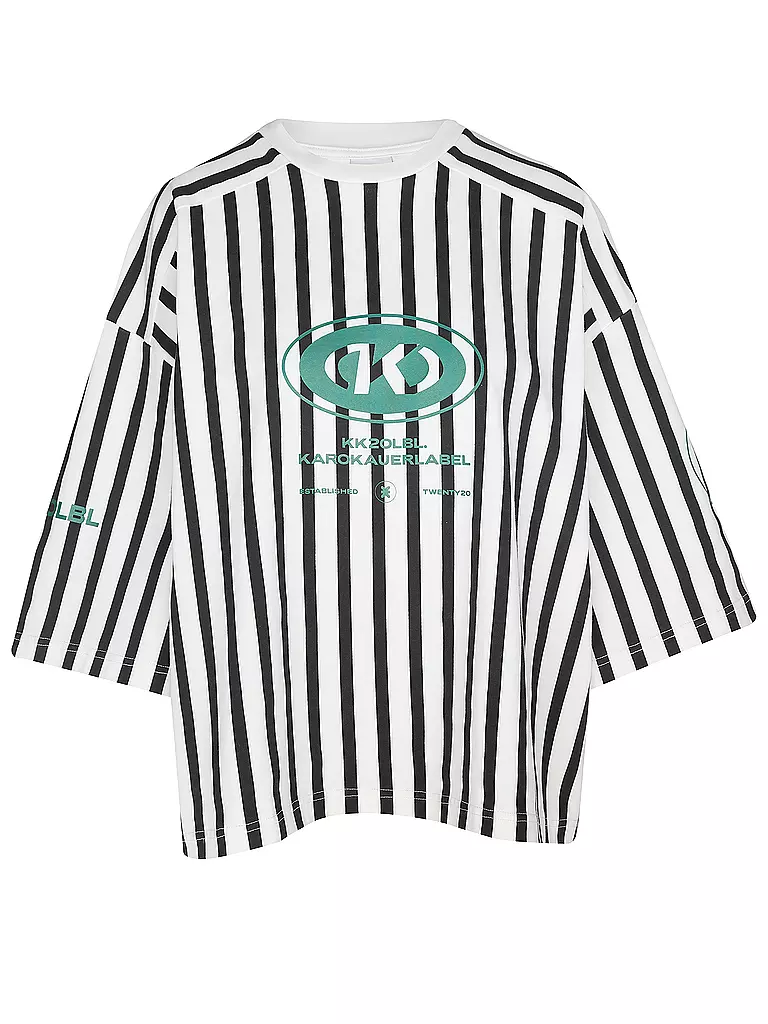 KARO KAUER | T-shirt coupe oversize | Blanc