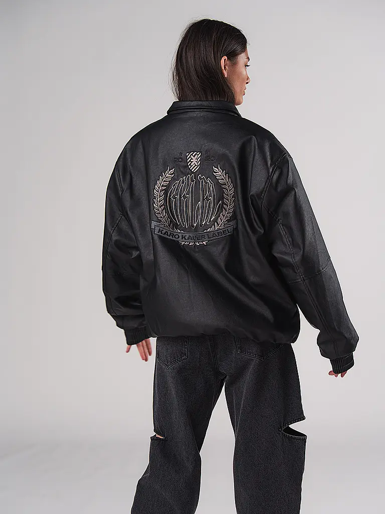 KARO KAUER | Veste aspect cuir | 