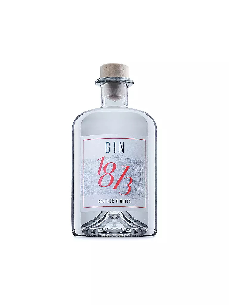 KASTNER & ÖHLER | X Destillerie Freihof - GIN 1873 - Édition 150 ans K&Ö 0,5l | transparent