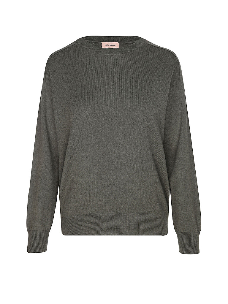 Pull en cachemire olive XS