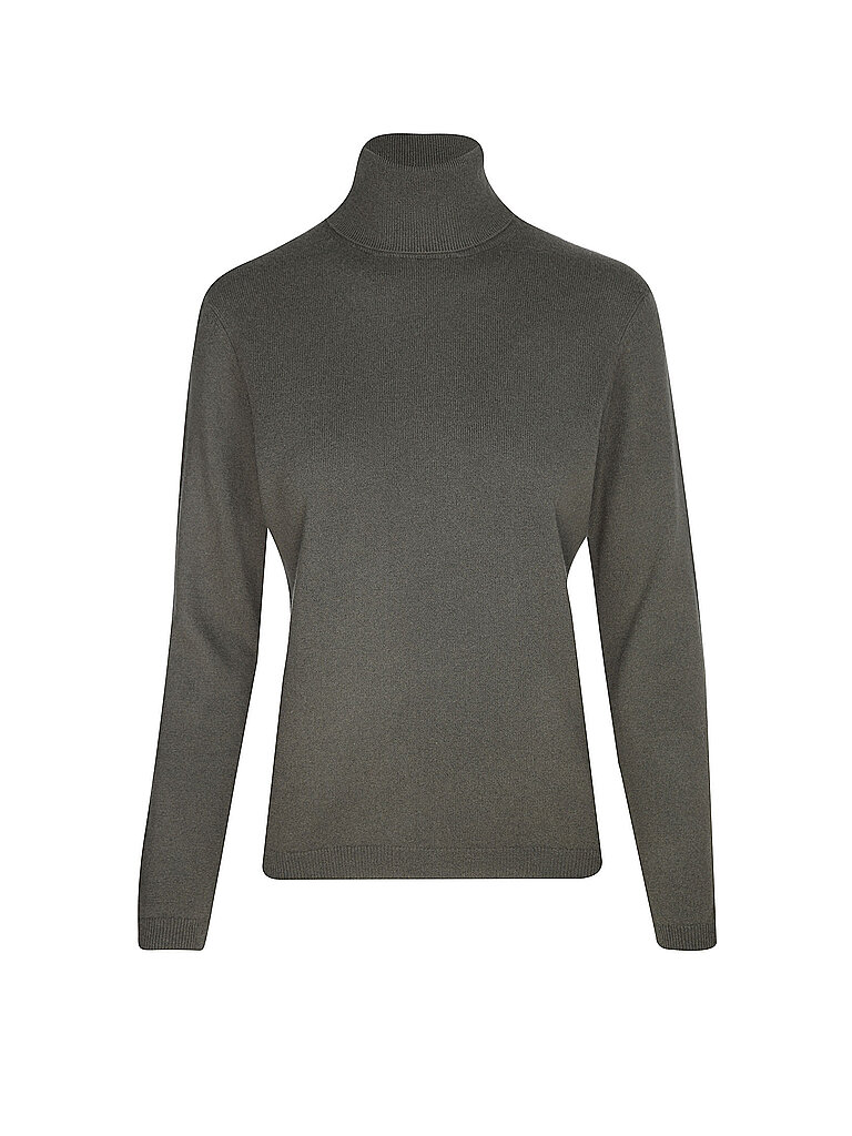 Pull en cachemire olive M