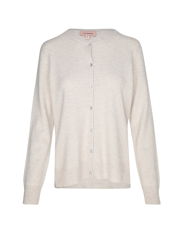 Cardigan en cachemire beige XS