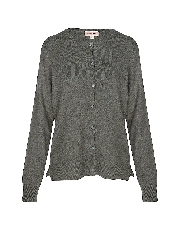 KATESTORM | Cardigan en cachemire | olive