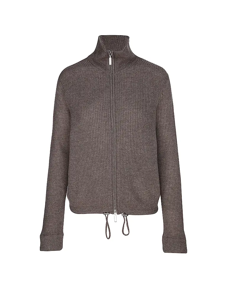 KATESTORM | Gilet en cachemire tricoté | Marron