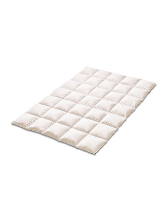 KAUFFMANN | Couette en duvet 140x220cm COMFORT Chaud Blanc