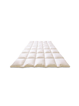 KAUFFMANN | Couette en duvet 140x220cm COMFORT Chaud Blanc