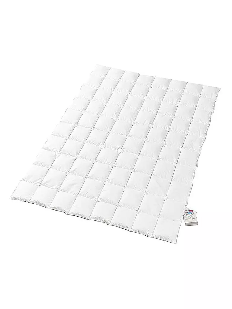 KAUFFMANN | Couette "Superior" 200x200cm (350g Légère) | weiss