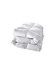 KAUFFMANN | Couette à cassettes "Superior" 200x200cm (930g Chaud) | Blanc