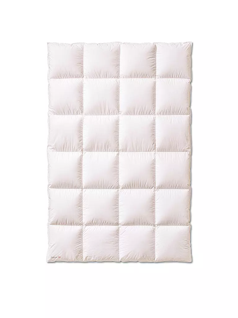 KAUFFMANN | Couette à cassettes ELEGANCE 700 140 x 200cm | Blanc