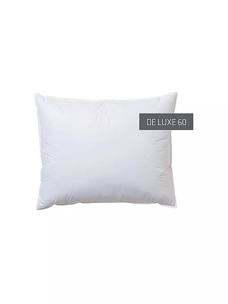 KAUFFMANN | Oreiller "De Luxe 60" 40x60cm (320g Doux) | weiss