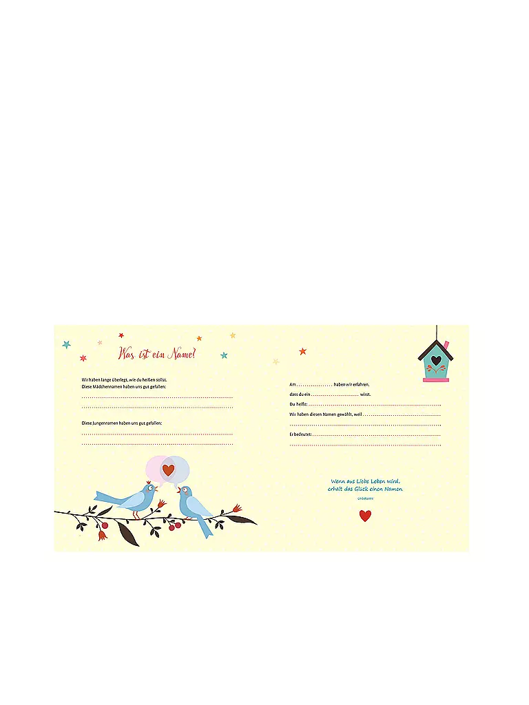 KAUFMANN VERLAG | Ma naissance - Un album souvenir | Aucune couleur