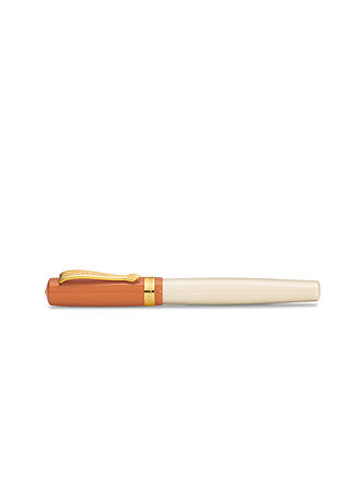 KAWECO | Stylo plume Student 70's Soul Medium Orange Blanc