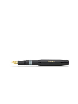 KAWECO | Stylo plume PISTON SPORT CLASSIC Noir Or