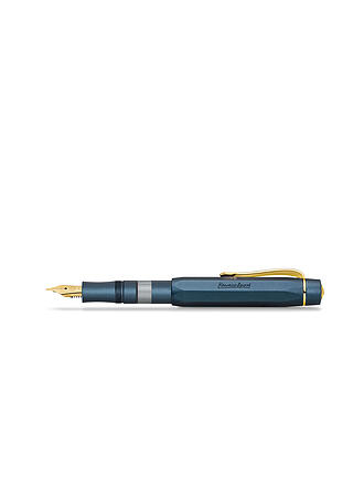 KAWECO | Stylo plume Piston Sport AL Navy/Gold B