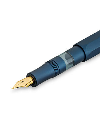 KAWECO | Stylo plume Piston Sport AL Navy/Gold B
