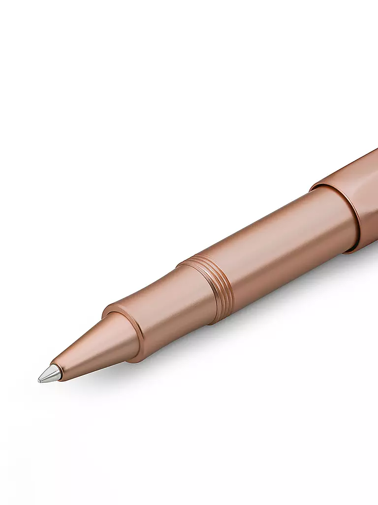 KAWECO | Roller à encre gel AL Sport Or Rose 0,7 mm |