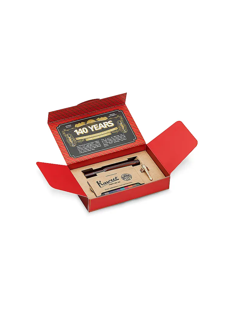 KAWECO | Set de stylo plume EBONIT Set Medium | 