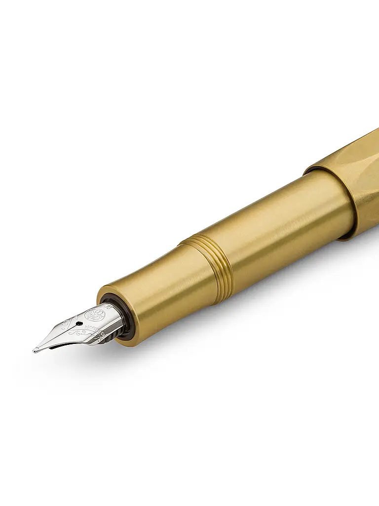 KAWECO | Stylo plume Brass Sport 0,9 mm Medium | Or