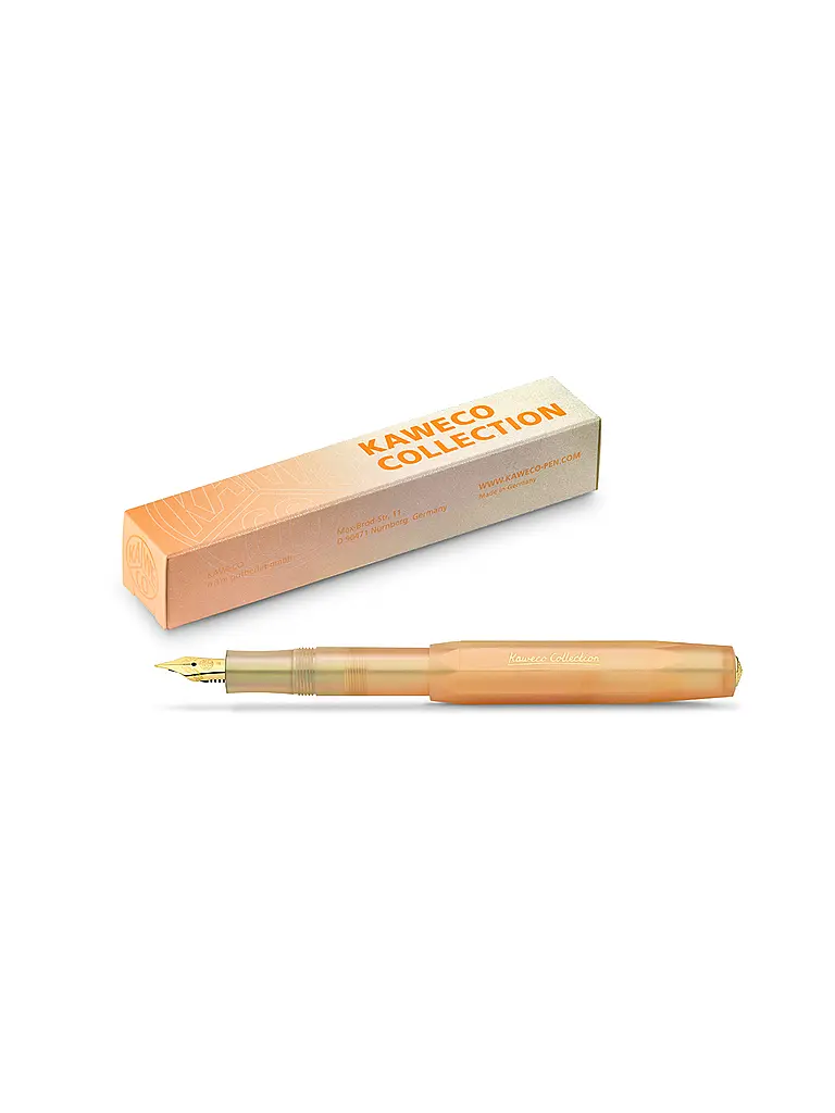 KAWECO | Stylo plume Collection Apricot Pearl Fine | 
