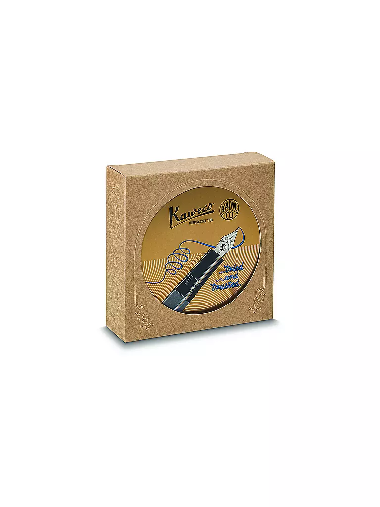 KAWECO | Stylo plume Pioston Sport Al Noir/Or M | 