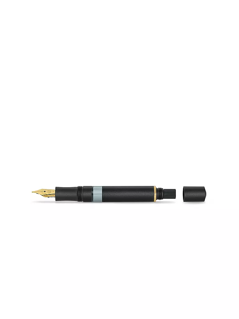 KAWECO | Stylo plume Pioston Sport Al Noir/Or M | 