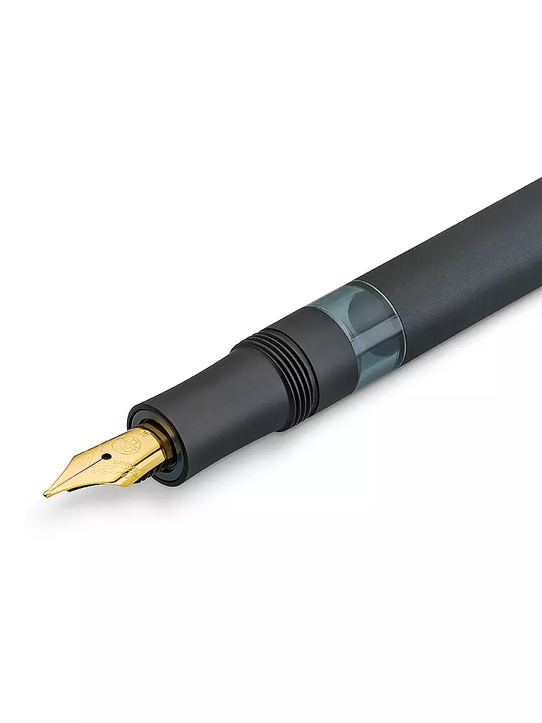 KAWECO | Stylo plume Pioston Sport Al Noir/Or M | 