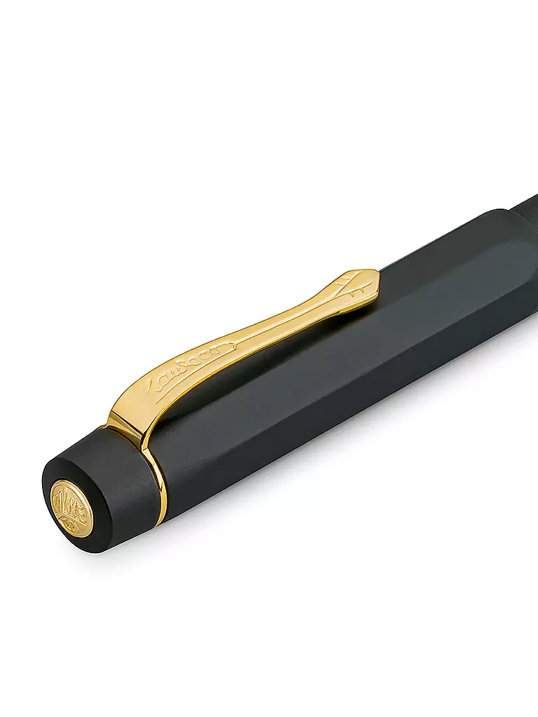 KAWECO | Stylo plume Pioston Sport Al Noir/Or M | 