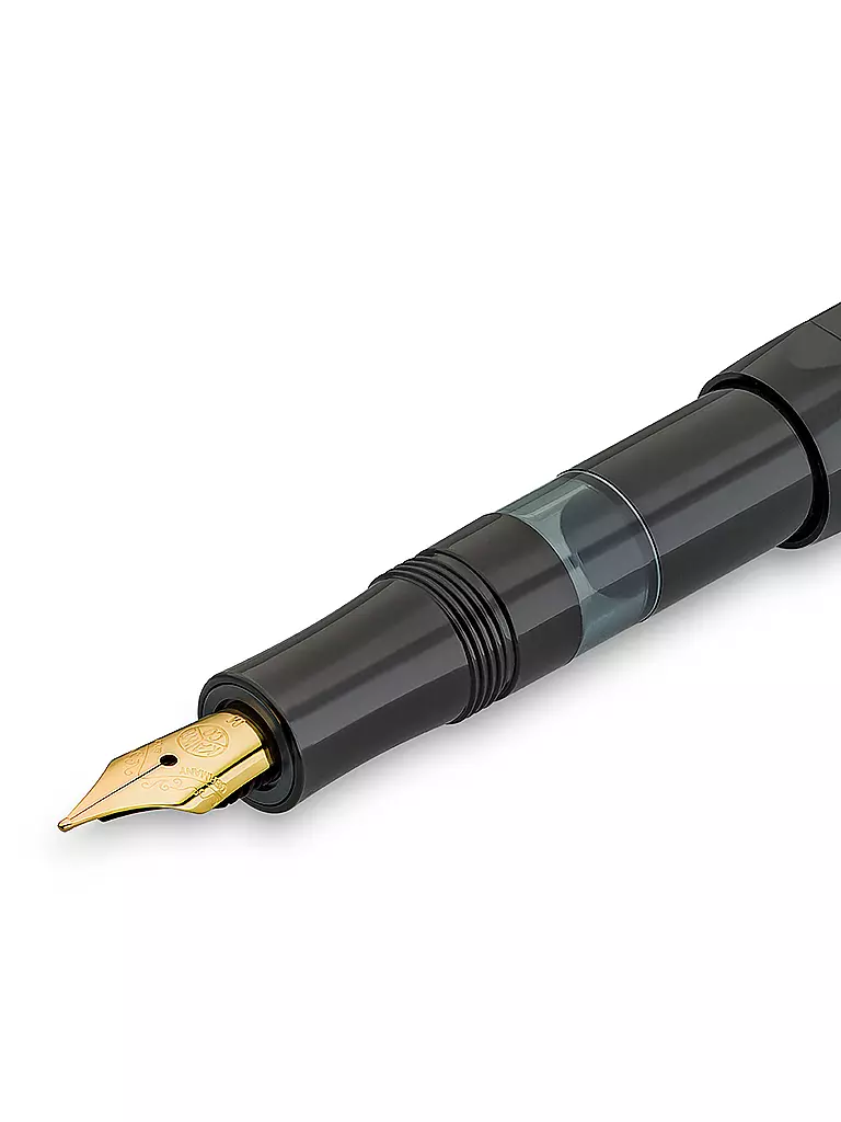 KAWECO | Stylo plume Piston Sport Classic Noir/Or F | 